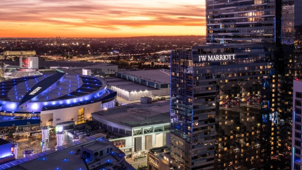 Executive Transportation from LAX to JW Marriott Los Angeles, L.A. Live
