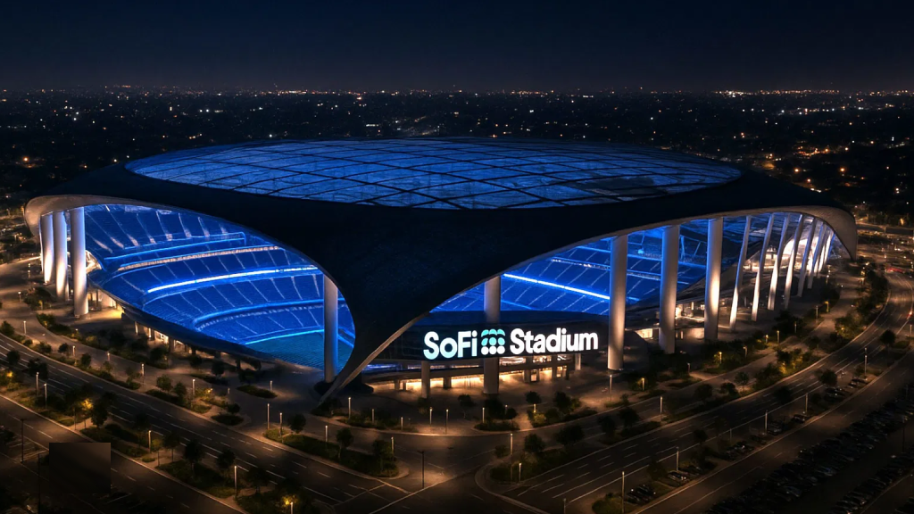 Luxury car service to SoFi Stadium for World Cup 2026 Los Angeles with professional chauffeurs