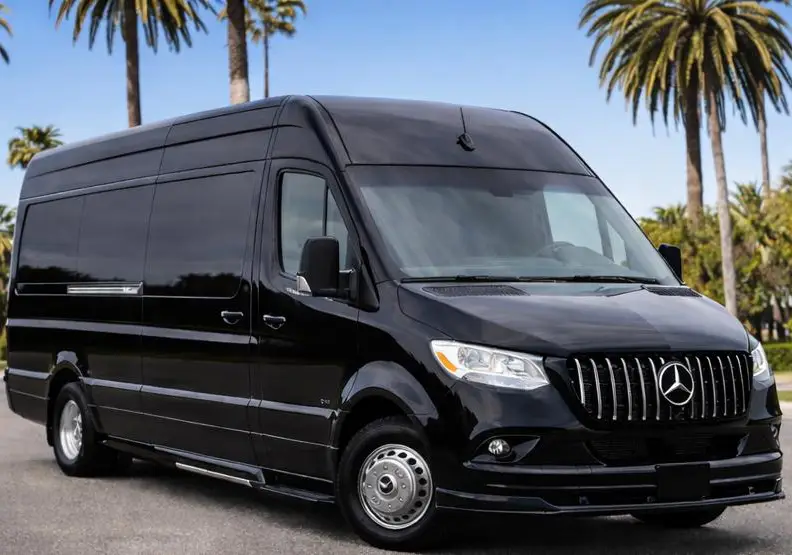 Mercedes Sprinter chauffeur car service Los Angeles